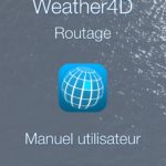 Manuel utilisateur Weather4D Routage