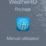 Manuel utilisateur Weather4D Routage