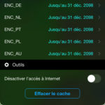 Mise à jour Weather4D R&N 2.0.92 -Nouvelles cartographies